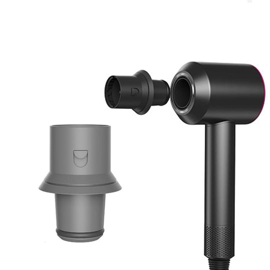 For Dyson HD01-HD16 Hair Dryer Upgrade Locking Airwrap Barrel Adapter Converter Curling Attachment Gray