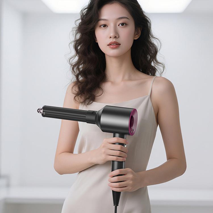 For Dyson HD17/HD18 Hair Dryer Upgrade Locking Airwrap Barrel Adapter Converter Curling Attachment Black - For Dyson Accessories by buy2fix | Online Shopping UK | buy2fix