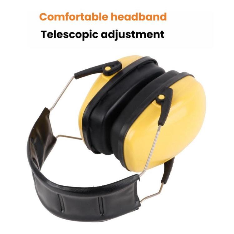 Children Students Soundproof Earmuffs Protective Noise Reduction Sleeping Learning Earmuffs(Black) - Earmuff & Pad by buy2fix | Online Shopping UK | buy2fix