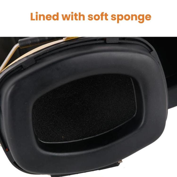 Children Students Soundproof Earmuffs Protective Noise Reduction Sleeping Learning Earmuffs(Yellow) - Earmuff & Pad by buy2fix | Online Shopping UK | buy2fix