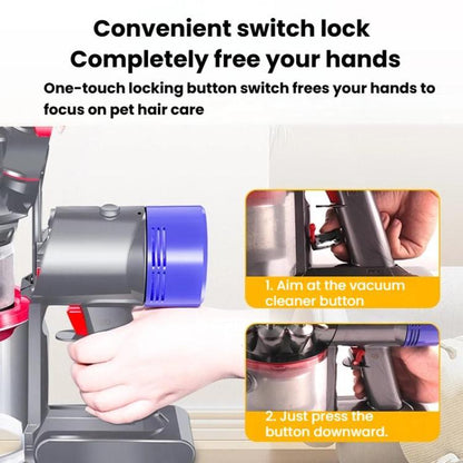 6pcs For Dyson V7 V8 V10 V11 V15 Vacuum Cleaner Pet Grooming Clipper Set With Switch Buckle - For Dyson Accessories by buy2fix | Online Shopping UK | buy2fix