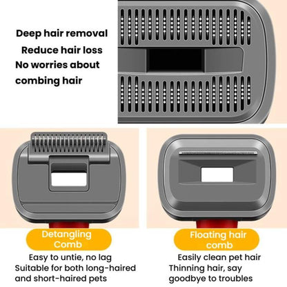 6pcs For Dyson V7 V8 V10 V11 V15 Vacuum Cleaner Pet Grooming Clipper Set With Switch Buckle - For Dyson Accessories by buy2fix | Online Shopping UK | buy2fix