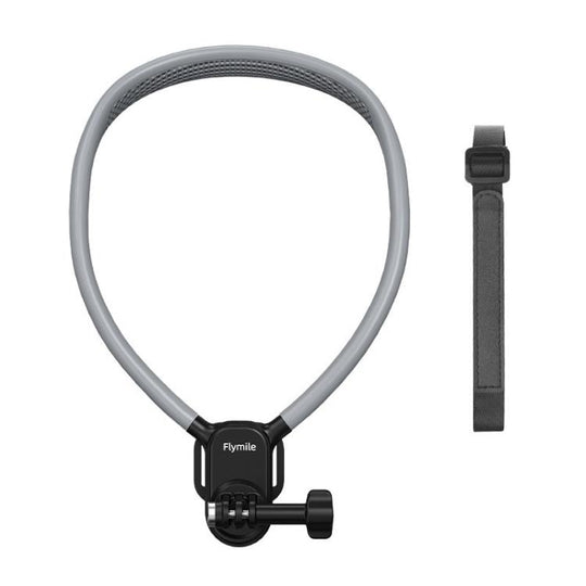 Flymile FLY038 Magnetic Quick-Release Neck Mount for Action Cameras Anti-Shock Stabilized Chest Harness with Air Cushion(Black)