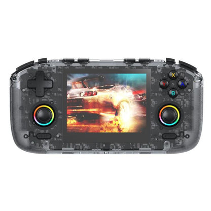 RK35H Handheld Open Source Game Console Support 3D Online Double Play Portable Retro Game Machine, Memory: No Memory Card(Black) - Pocket Console by buy2fix | Online Shopping UK | buy2fix