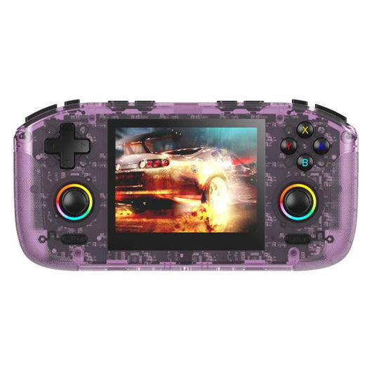 RK35H Handheld Open Source Game Console Support 3D Online Double Play Portable Retro Game Machine, Memory: 64G(Purple) - Pocket Console by buy2fix | Online Shopping UK | buy2fix
