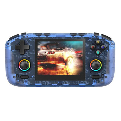 RK35H Handheld Open Source Game Console Support 3D Online Double Play Portable Retro Game Machine, Memory: 128G(Blue) - Pocket Console by buy2fix | Online Shopping UK | buy2fix