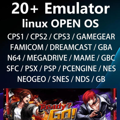 RK35H Handheld Open Source Game Console Support 3D Online Double Play Portable Retro Game Machine, Memory: No Memory Card(Blue) - Pocket Console by buy2fix | Online Shopping UK | buy2fix