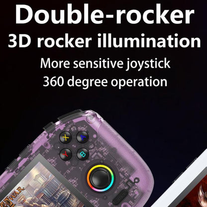 RK35H Handheld Open Source Game Console Support 3D Online Double Play Portable Retro Game Machine, Memory: No Memory Card(Purple) - Pocket Console by buy2fix | Online Shopping UK | buy2fix