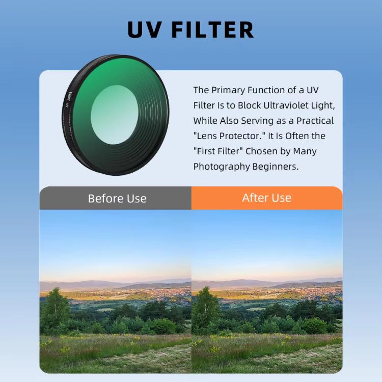 For Insta360 Go Ultra BRDRC Lens Filter Camera Accessories, Spec: CPL - Len Accessories by BRDRC | Online Shopping UK | buy2fix