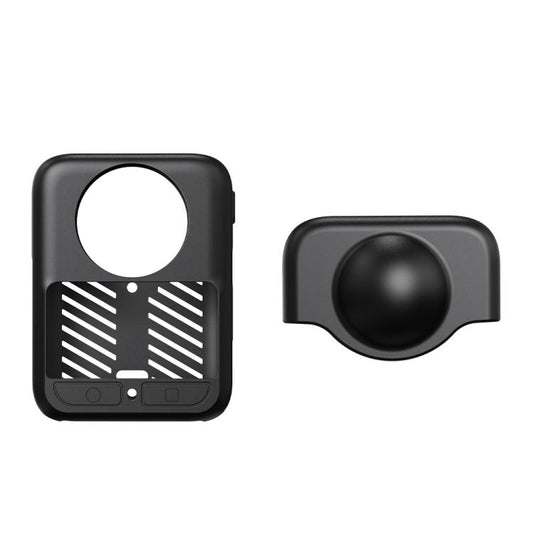 For DJI Osmo 360 Silicone Case Anti-Scratch Shock-Absorbing Dustproof Cover With Lens Cap - Case & Bags by buy2fix | Online Shopping UK | buy2fix