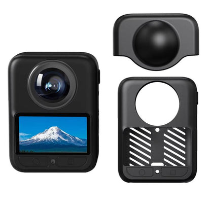 For DJI Osmo 360 Silicone Case Anti-Scratch Shock-Absorbing Dustproof Cover With Lens Cap - Case & Bags by buy2fix | Online Shopping UK | buy2fix