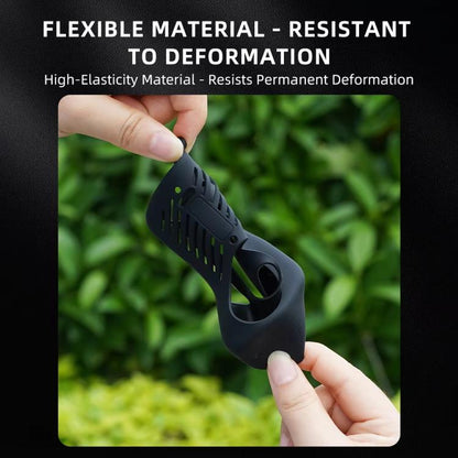 For DJI Osmo 360 Silicone Case Anti-Scratch Shock-Absorbing Dustproof Cover With Lens Cap - Case & Bags by buy2fix | Online Shopping UK | buy2fix