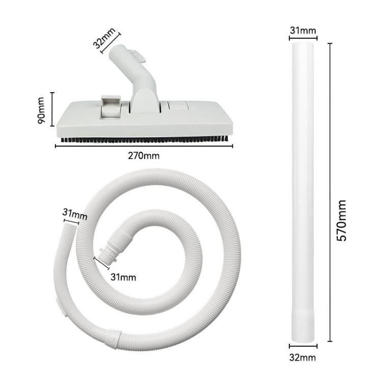 For Philips FC8220 / FC8222 / FC8270 / FC8274 Vacuum Cleaner Accessories, Spec: 4pcs /Set - For Philips Accessories by buy2fix | Online Shopping UK | buy2fix