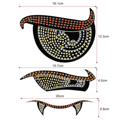 Demon Eye Car LED Display Retrofit Ambient Light(XL-15) - Decorative Lights by buy2fix | Online Shopping UK | buy2fix