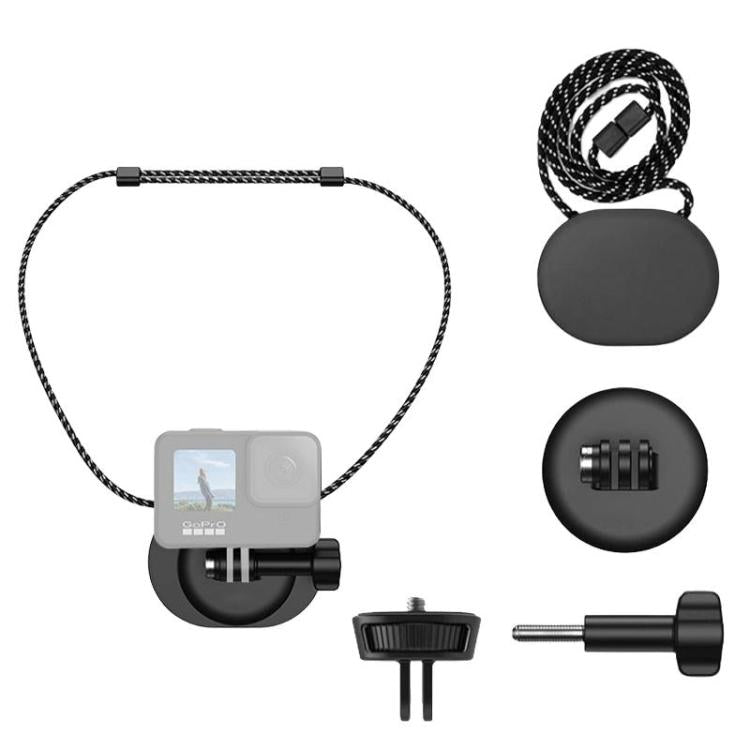 BH-14 With 1/4 inch Adapter Universal Action Camera Magnetic Lanyard Camera Neck-Mount Bracket - Mount & Holder by buy2fix | Online Shopping UK | buy2fix