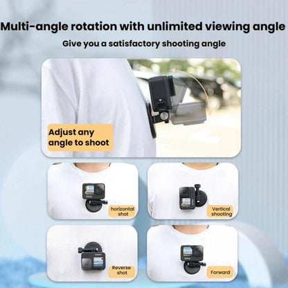 BH-14 With 1/4 inch Adapter Universal Action Camera Magnetic Lanyard Camera Neck-Mount Bracket - Mount & Holder by buy2fix | Online Shopping UK | buy2fix