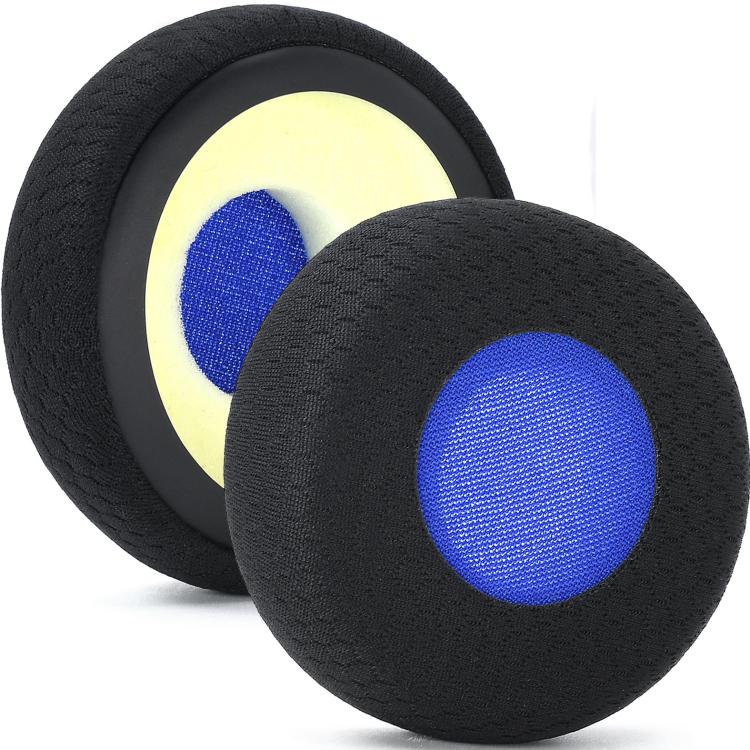 1pair Replacement Earpads for Jabra Evolve 20 20SE 30 30 II 40 65 65t Breathable Ear Cushions(Black Blue) - Earmuff & Pad by buy2fix | Online Shopping UK | buy2fix