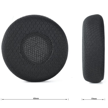 1pair Replacement Earpads for Jabra Evolve 20 20SE 30 30 II 40 65 65t Breathable Ear Cushions(Black Blue) - Earmuff & Pad by buy2fix | Online Shopping UK | buy2fix