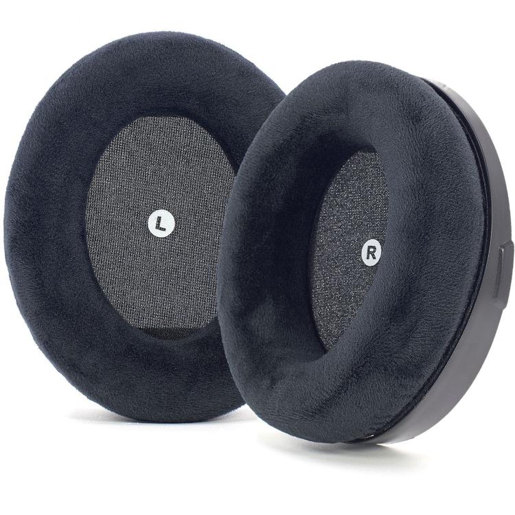 1pair Flannel Earpads For Audeze Penrose/Penrose X/Mobius & HyperX Cloud Orbit S Replacement Parts - Earmuff & Pad by buy2fix | Online Shopping UK | buy2fix