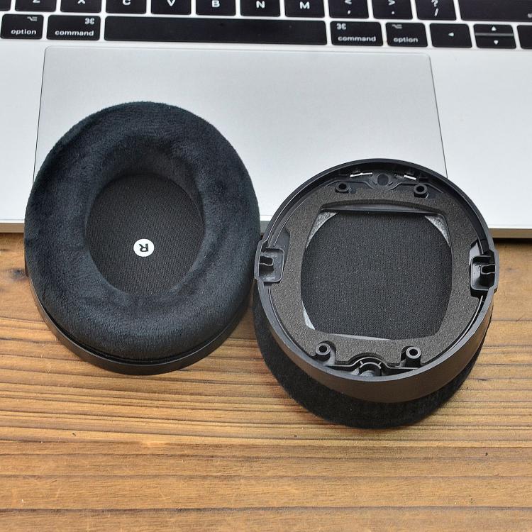 1pair Flannel Earpads For Audeze Penrose/Penrose X/Mobius & HyperX Cloud Orbit S Replacement Parts - Earmuff & Pad by buy2fix | Online Shopping UK | buy2fix