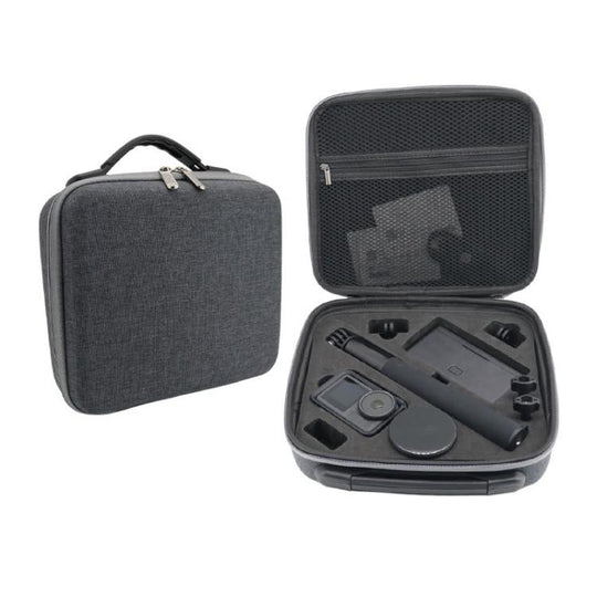 For DJI Osmo Action 5 Pro / 4 / 3 Action Camera Storage Bag(Dark Gray)