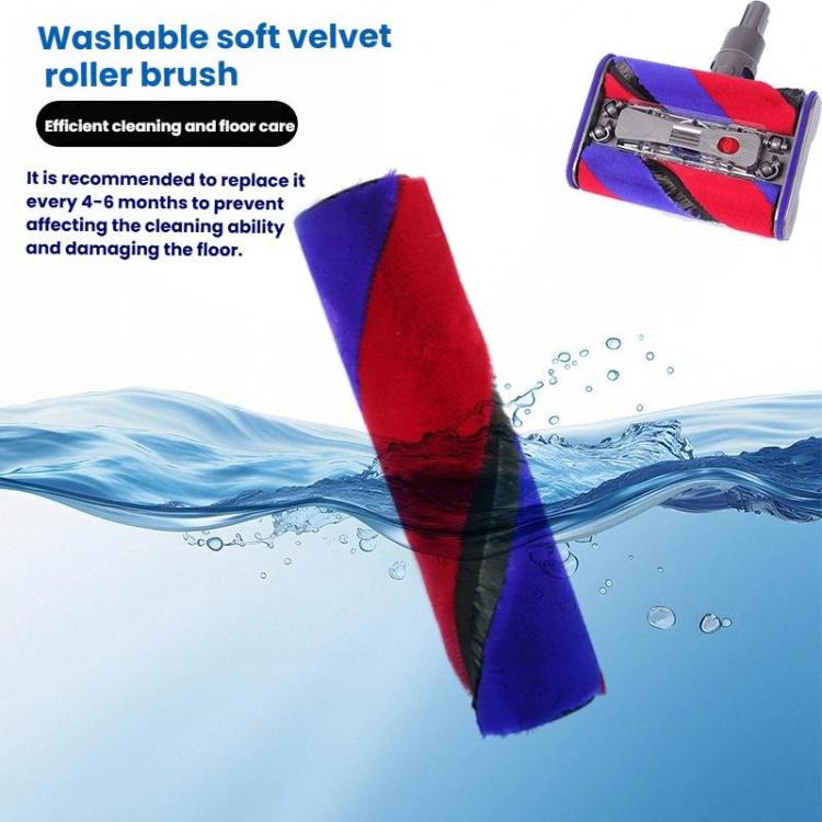For Dyson Omni-Glide Vacuum Cleaner Dual Soft Roller Brush Accessories - For Dyson Accessories by buy2fix | Online Shopping UK | buy2fix
