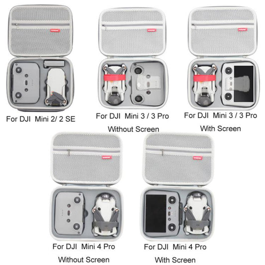 For DJI  Mini 4 Pro WOKEMA Without Screen Pressure-Resistant Waterproof Portable Storage Bag - Carry Cases & Bags by WOKEMA | Online Shopping UK | buy2fix