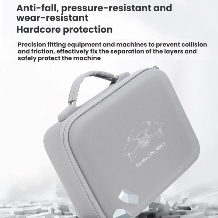 For DJI  Mini 4 Pro WOKEMA Without Screen Pressure-Resistant Waterproof Portable Storage Bag - Carry Cases & Bags by WOKEMA | Online Shopping UK | buy2fix