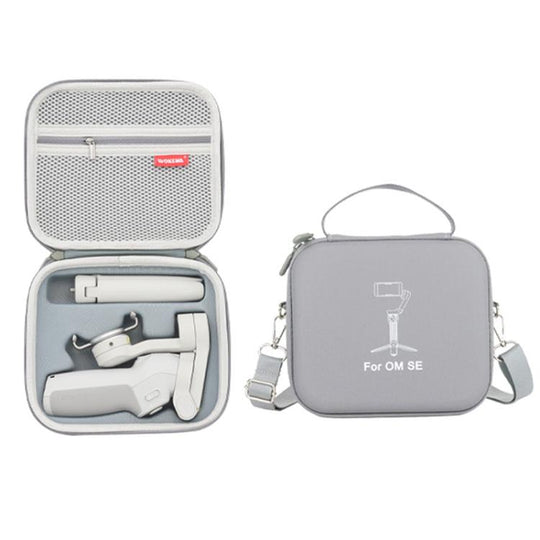 For DJI OSMO Mobile 4 / SE WOKEMA Handheld Gimbal Stabilizer Storage Bag (PU Leather)