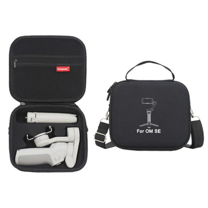 For DJI OSMO Mobile 4 / SE PU WOKEMA Handheld Gimbal Stabilizer Storage Bag (Black) -  by buy2fix | Online Shopping UK | buy2fix