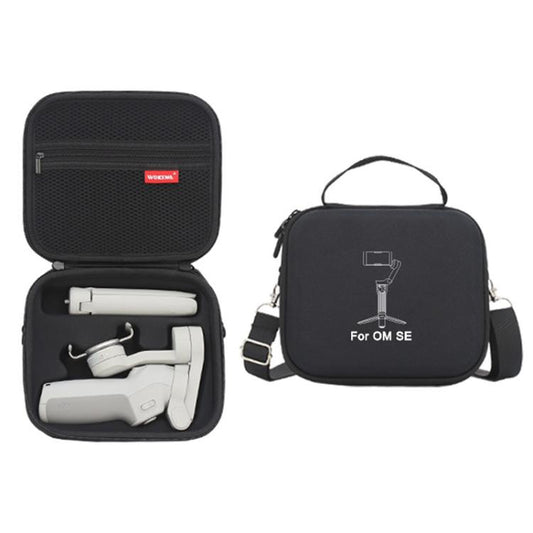 For DJI OSMO Mobile 4 / SE PU WOKEMA Handheld Gimbal Stabilizer Storage Bag (Black) -  by buy2fix | Online Shopping UK | buy2fix