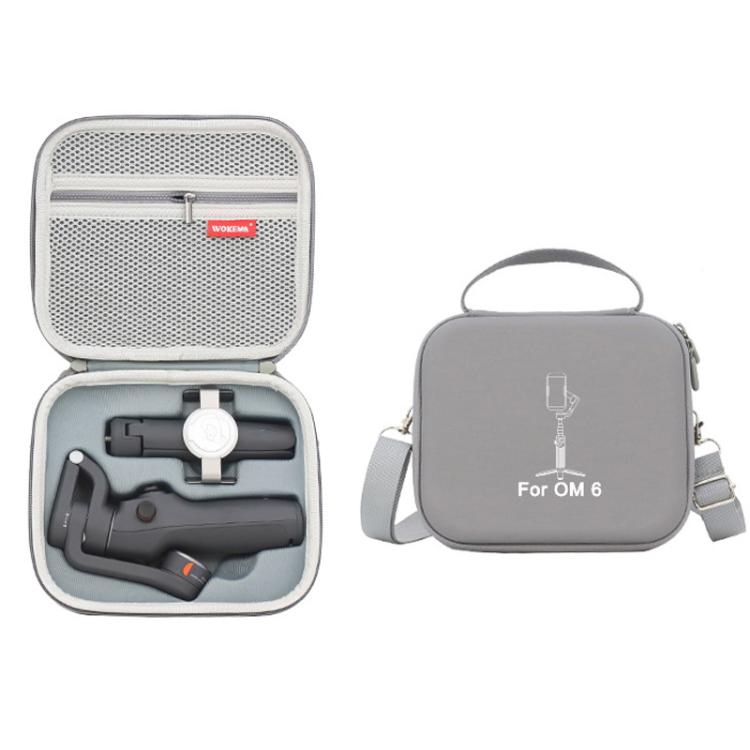 For DJI OSMO Mobile 6 WOKEMA Handheld Gimbal Stabilizer Storage Bag(PU Leather) -  by buy2fix | Online Shopping UK | buy2fix