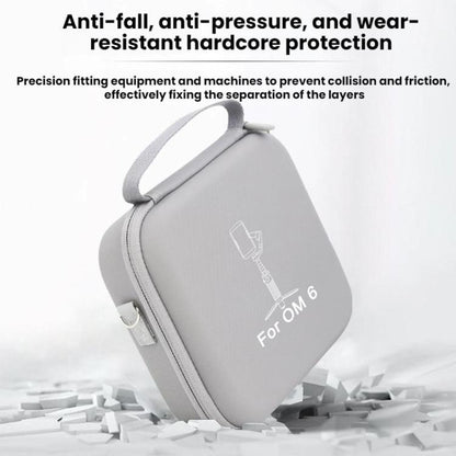 For DJI OSMO Mobile 6 WOKEMA Handheld Gimbal Stabilizer Storage Bag(PU Leather) -  by buy2fix | Online Shopping UK | buy2fix