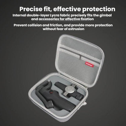 For DJI OSMO Mobile 6 WOKEMA Handheld Gimbal Stabilizer Storage Bag(PU Leather) -  by buy2fix | Online Shopping UK | buy2fix