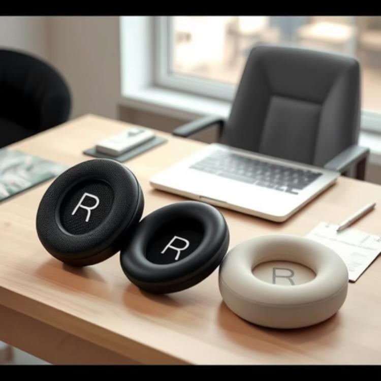 1pair Replacement Ear Pads For Shure AONIC 50 Gen 1 & Gen 2  Memory Foam Ear Cushions(Black) - Earmuff & Pad by buy2fix | Online Shopping UK | buy2fix