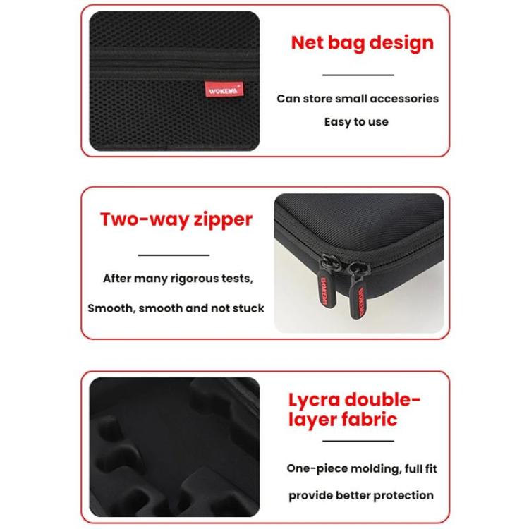 For DJI OSMO Mobile 7 WOKEMA Handheld Gimbal Stabilizer Storage Bag -  by WOKEMA | Online Shopping UK | buy2fix