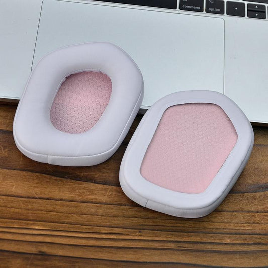 1pair Replacement Ear Cushions for XIBERIA K03S/K03 Headphone Earpads PU Leather White - Earmuff & Pad by buy2fix | Online Shopping UK | buy2fix