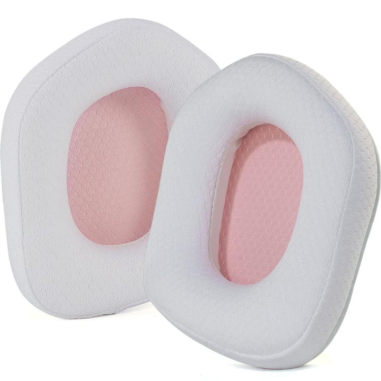 1pair Replacement Ear Cushions for XIBERIA K03S/K03 Headphone Earpads Football Mesh White - Earmuff & Pad by buy2fix | Online Shopping UK | buy2fix