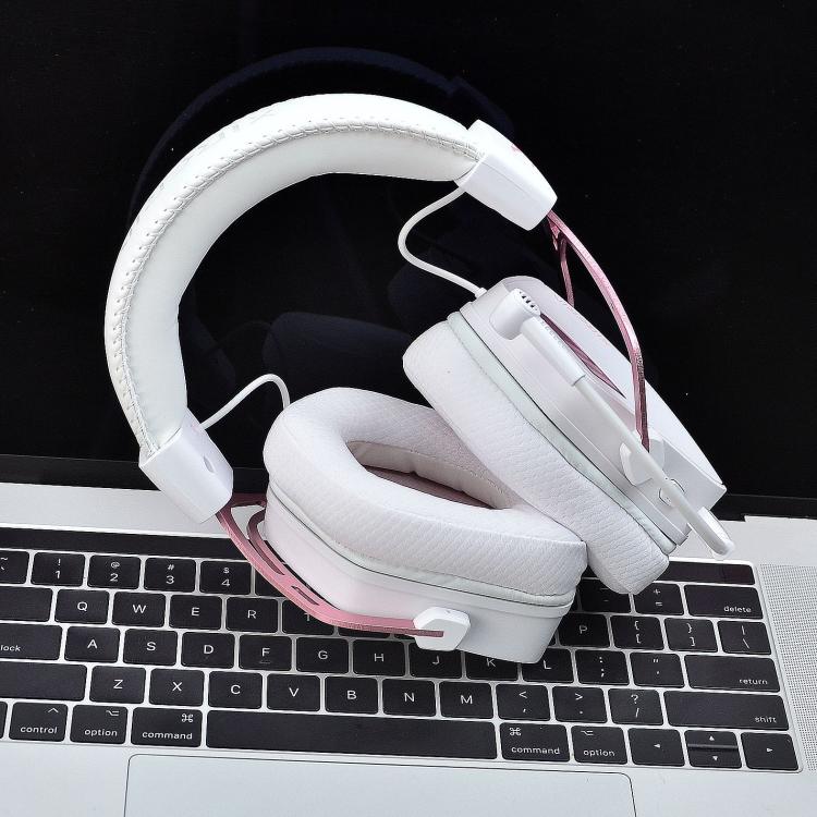 1pair Replacement Ear Cushions for XIBERIA K03S/K03 Headphone Earpads PU Leather White - Earmuff & Pad by buy2fix | Online Shopping UK | buy2fix