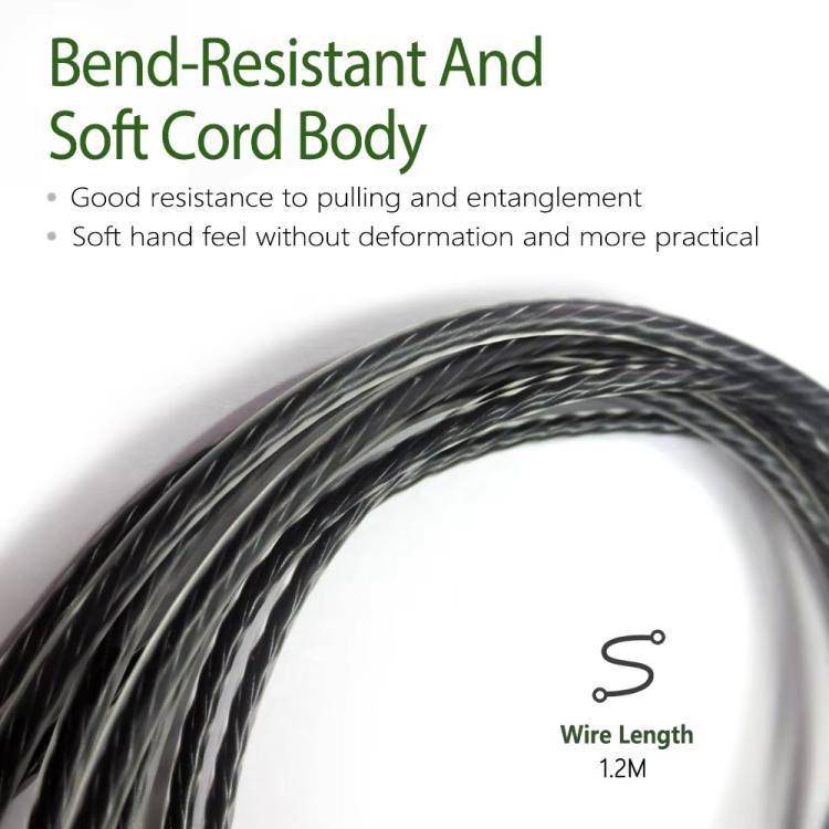 3.5mm To Dual 2.5mm Headphone Cable Audio Replacement Cable, For Sol Republic Master Tracks HD V8 V10 V12 X3, Length: 1.2m(Black) - Headset Accessories by buy2fix | Online Shopping UK | buy2fix