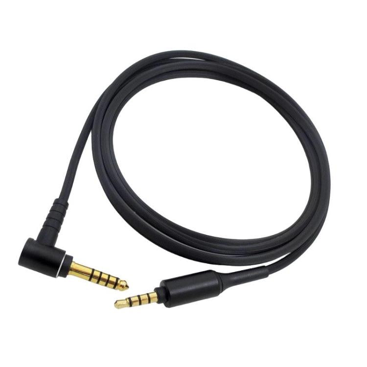 4.4mm Balanced Headphone Cable for Sony WH-1000XM2 / WH-1000XM3 / WH-1000XM4 / WH-CH710N / WH-H900N, Length: 1.5m(Black) - Headset Accessories by buy2fix | Online Shopping UK | buy2fix