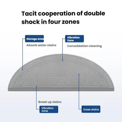 For Roborock G30/Saros 10 Replacement Mop Pads Robot Vacuum Accessories - For Roborock Accessories by buy2fix | Online Shopping UK | buy2fix