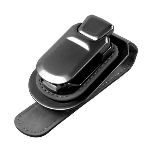 Car Sun Visor Glasses Holder Storage Decoration(Gray) - Sunglasses & Glasses Clips by buy2fix | Online Shopping UK | buy2fix