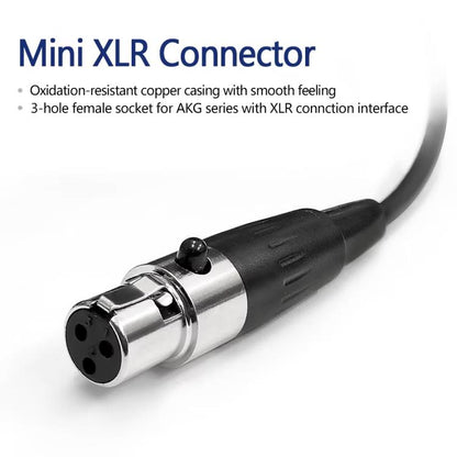 1.5-4.5m Spring 6.35mm Plug Headphone Cable for AKG Q701 Q702 K712 K240 - Headset Accessories by buy2fix | Online Shopping UK | buy2fix