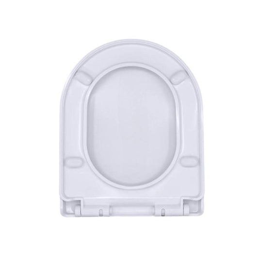 Small Square U Shape Toilet Seat Slow Close Lid Easy Installation Toilet Seat Replacement