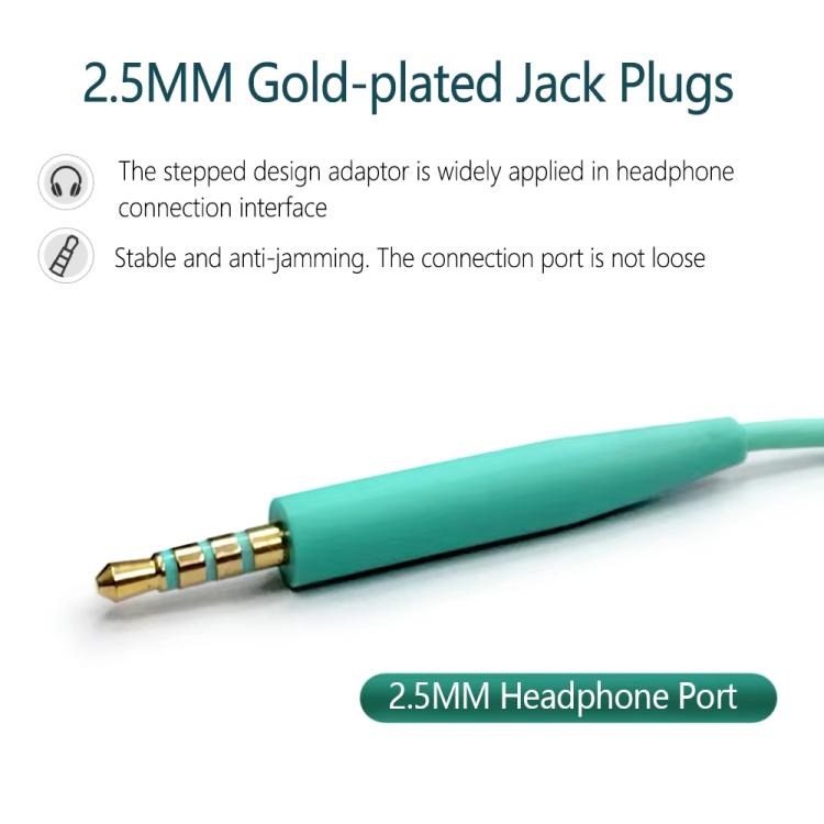 For BOSE QC25 / QC35 / SoundLink OE2 Audio Headphone Cable With In-line Microphone, Length: 1.4m(Black) - Headset Accessories by buy2fix | Online Shopping UK | buy2fix