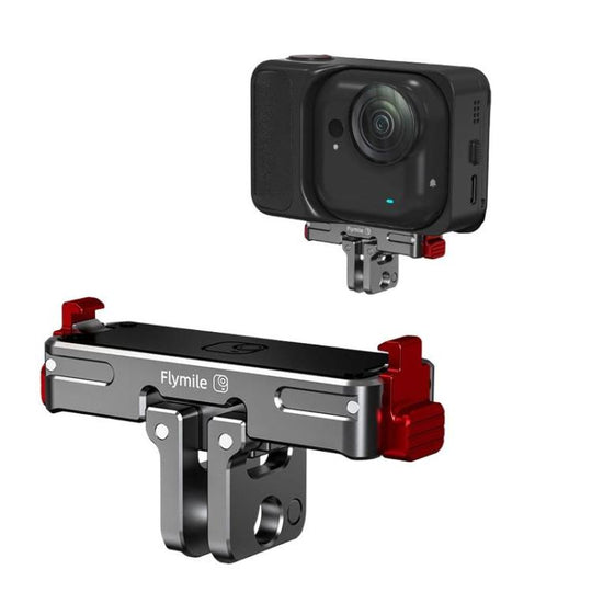 For Insta360 Go Ultra Flymile Magnetic Quick-Release Adapter Aluminum Alloy Mount Extension Accessory(GU002)