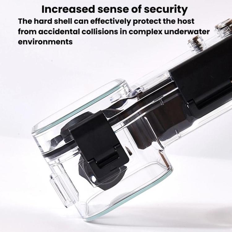 For DJI Osmo Pocket 3 HD Waterproof Case Camera Underwater Protective Cover(Transparent) - Case & Bags by buy2fix | Online Shopping UK | buy2fix