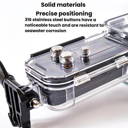 For DJI Osmo Pocket 3 HD Waterproof Case Camera Underwater Protective Cover(Transparent) - Case & Bags by buy2fix | Online Shopping UK | buy2fix