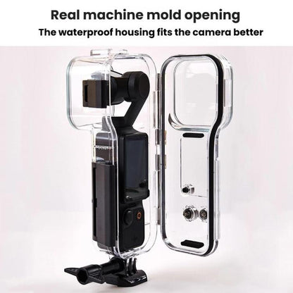 For DJI Osmo Pocket 3 HD Waterproof Case Camera Underwater Protective Cover(Transparent) - Case & Bags by buy2fix | Online Shopping UK | buy2fix